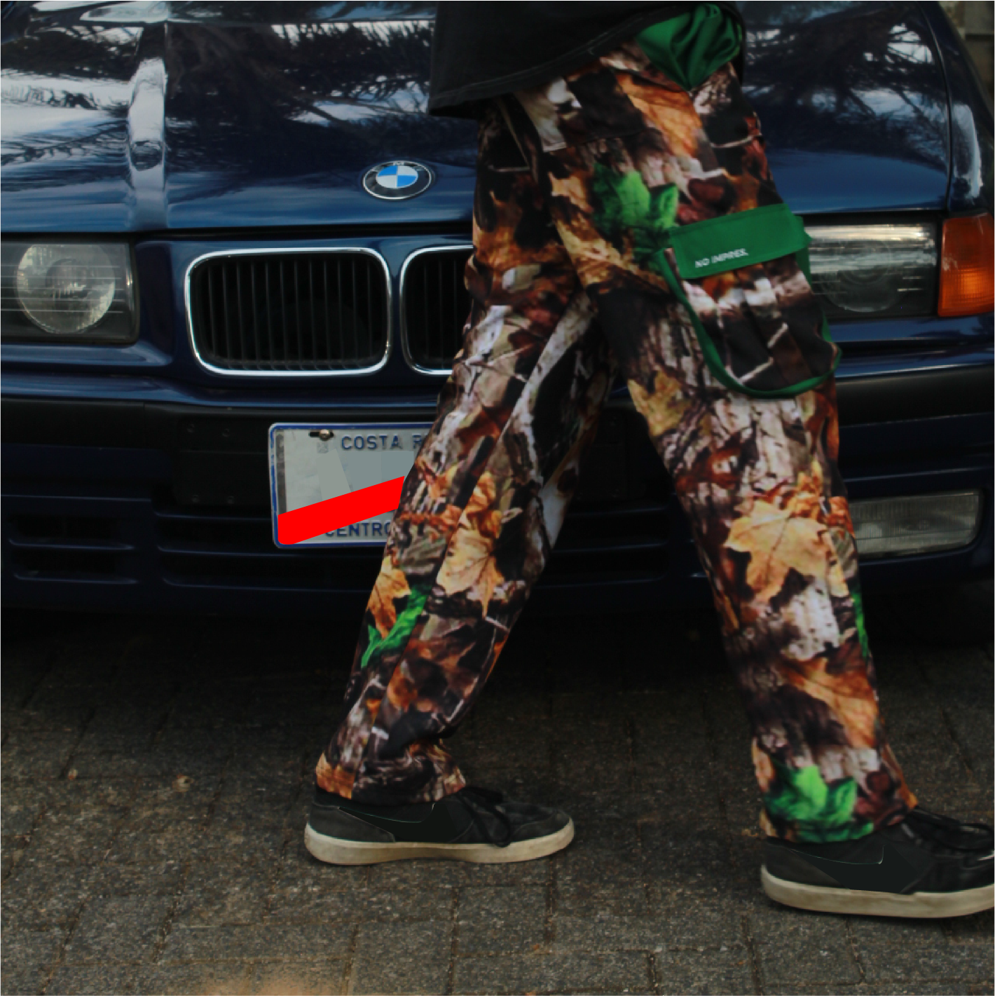 Natural Camo Cargo Pants